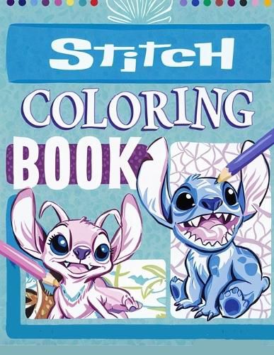 Cover image for Stitch Coloring Book