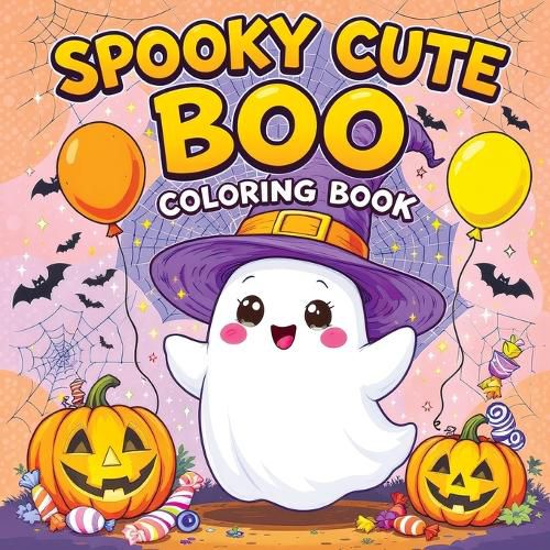 Cover image for Spooky Cute Boo Coloring Book