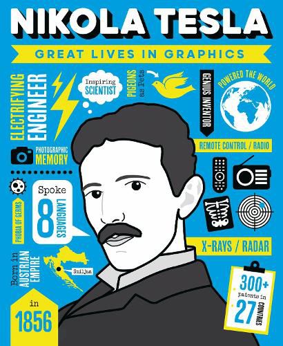 Cover image for Great Lives in Graphics: Nikola Tesla