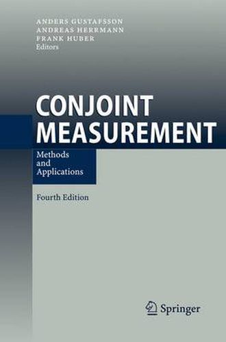 Conjoint Measurement: Methods and Applications