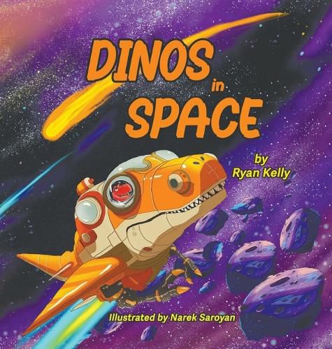 Cover image for Dinos in Space