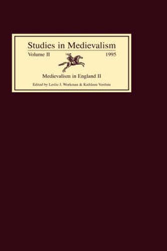 Cover image for Studies in Medievalism VII: Medievalism in England II