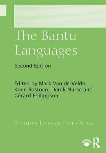 Cover image for The Bantu Languages