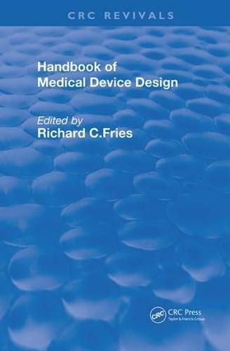 Cover image for Handbook of Medical Device Design