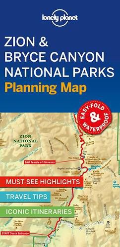 Cover image for Lonely Planet Zion & Bryce Canyon National Parks Planning Map