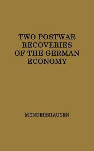 Cover image for German Economics