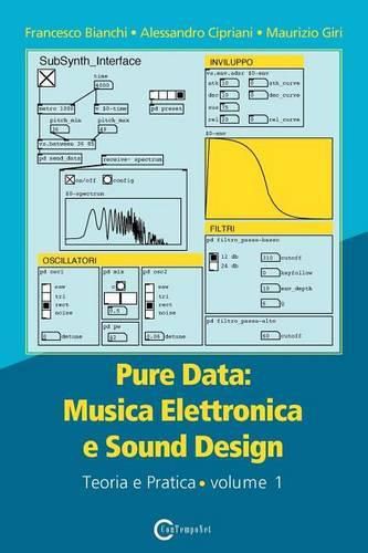 Cover image for Pure Data: Musica Elettronica e Sound Design - Teoria e Pratica - Volume 1