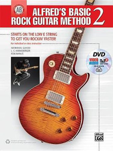 Cover image for Alfreds Basic Rock Guitar 2