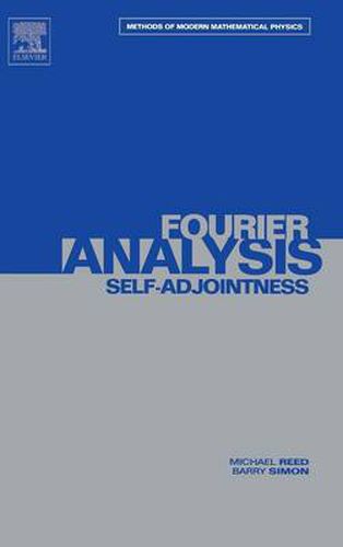 Cover image for II: Fourier Analysis, Self-Adjointness