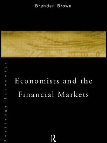 Cover image for Economists and the Financial Markets