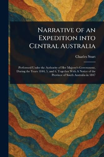 Cover image for Narrative of an Expedition Into Central Australia