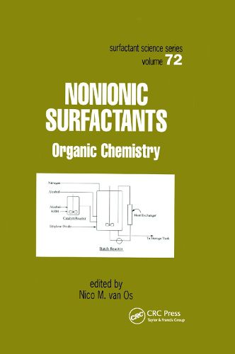 Cover image for Nonionic Surfactants: Organic Chemistry