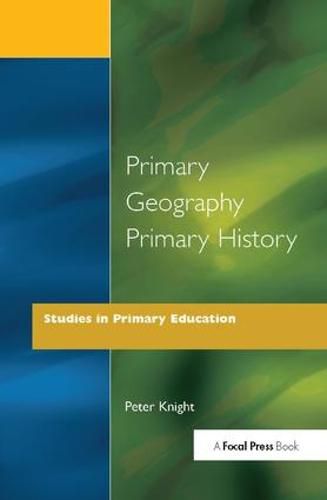 Cover image for Primary Geography Primary History