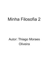 Cover image for Minha Filosofia 2