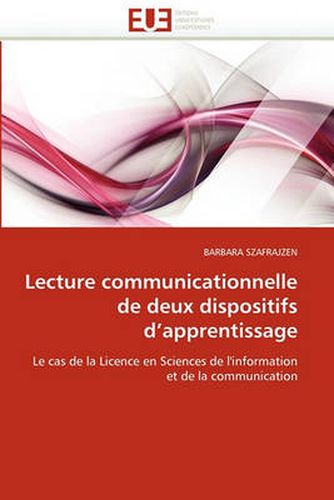Cover image for Lecture Communicationnelle de Deux Dispositifs D'Apprentissage