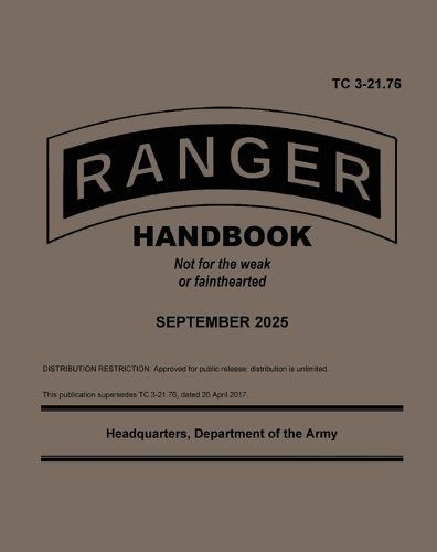 Cover image for TC 3-21.76 Ranger Handbook September 2025