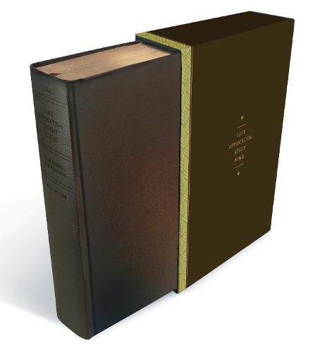 Cover image for NLT Life Application Study Bible, Espresso Brown