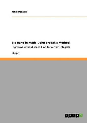 Cover image for Big Bang in Math - John Bredakis Method