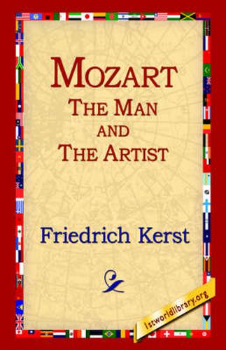 Cover image for Mozart the Man and the Artist