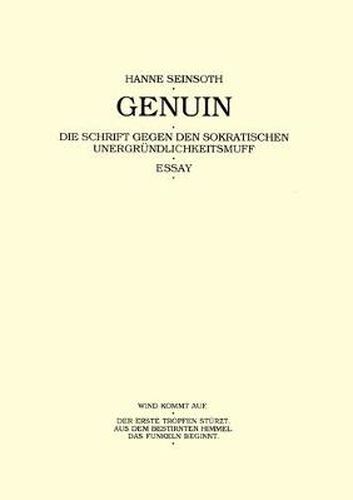 Cover image for Genuin