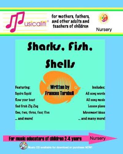 Cover image for Musicaliti Nursery: Sharks, Fish, Shells