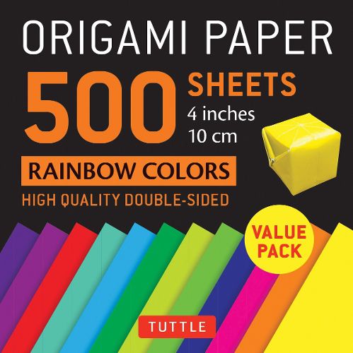 Cover image for Origami Paper 500 Sheets Rainbow Colors