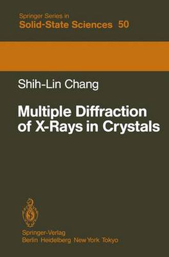 Cover image for Multiple Diffraction of X-Rays in Crystals