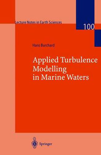 Cover image for Applied Turbulence Modelling in Marine Waters