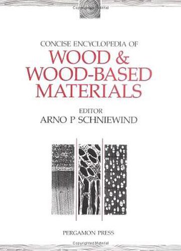 Cover image for Concise Encyclopedia of Wood and Wood-Based Materials