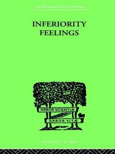 Cover image for Inferiority Feelings: In the Individual and the Group