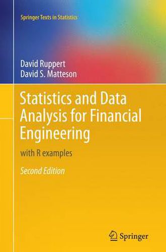 Cover image for Statistics and Data Analysis for Financial Engineering: with R examples