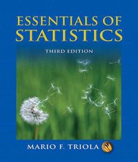 Cover image for Essentials of Statistics Value Pack (Includes Mathxl 12-Month Student Access Kit & Tutor Center Access Code)