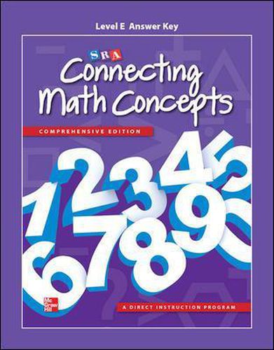 Cover image for Connecting Math Concepts Level E, Additional Answer Key