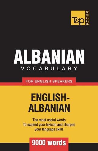 Cover image for Albanian vocabulary for English speakers - 9000 words