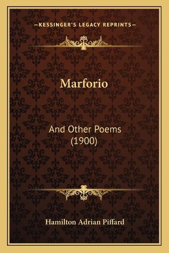 Marforio: And Other Poems (1900)