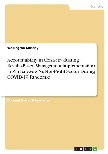 Cover image for Accountability in Crisis