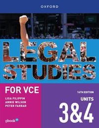 Cover image for Legal Studies for VCE Unit 3 & 4 Student Book+obook pro