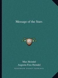 Cover image for Message of the Stars