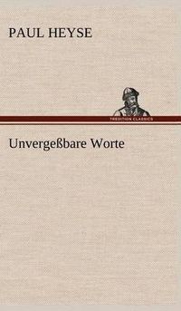 Cover image for Unvergessbare Worte