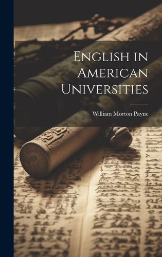 Cover image for English in American Universities