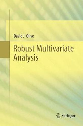 Robust Multivariate Analysis