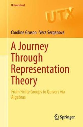 Cover image for A Journey Through Representation Theory: From Finite Groups to Quivers via Algebras