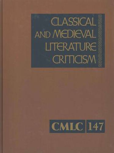 Cover image for Classical and Medieval Literature Criticism