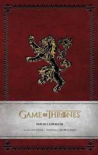 Cover image for Game of Thrones: House Lannister Ruled Notebook