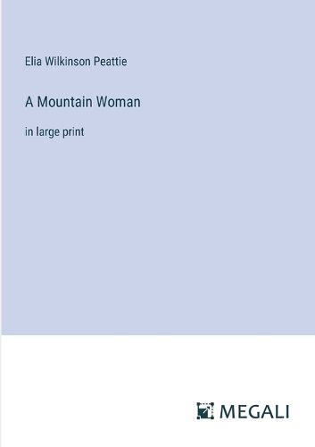 Cover image for A Mountain Woman