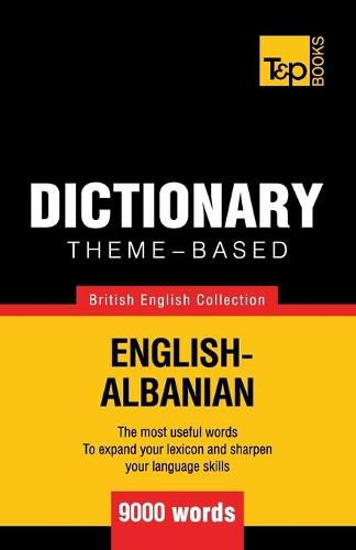 Cover image for Theme-based dictionary British English-Albanian - 9000 words