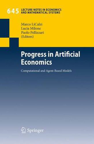 Cover image for Progress in Artificial Economics: Computational and Agent-Based Models