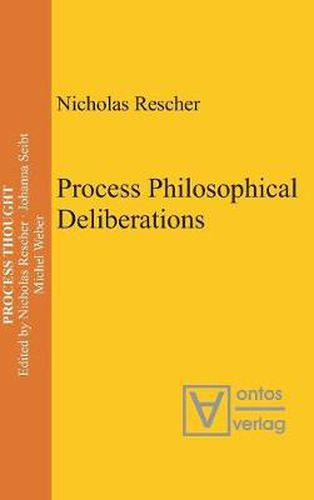 Cover image for Process Philosophical Deliberations