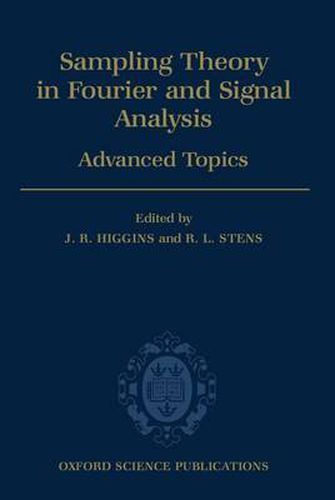 Cover image for Sampling Theory in Fourier Analysis and Signal Analysis