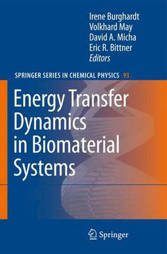 Cover image for Energy Transfer Dynamics in Biomaterial Systems